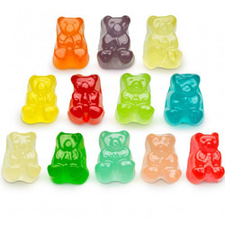 12 Flavor Gummi Bear Cubs 4/5lb